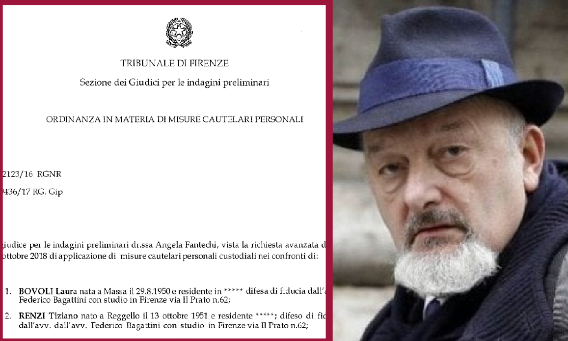 ARRESTI GENITORI RENZI: L’ORDINANZA DEL GIP LI INCHIODA