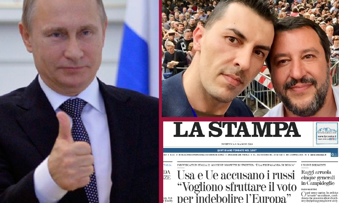 RUSSOFOBIA SUI MEDIA MONDIALISTI: ATTACCO AL GRUPPO FB AMICI DI PUTIN