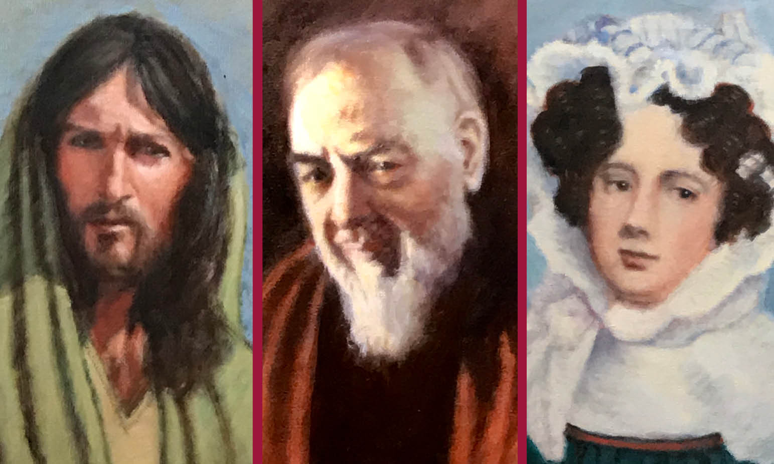 I VOLTI DELL’ANIMA DIPINTI DA GRISO: il Cristo di Zeffirelli, San Pio e l’autoritratto di Giulia di Barolo