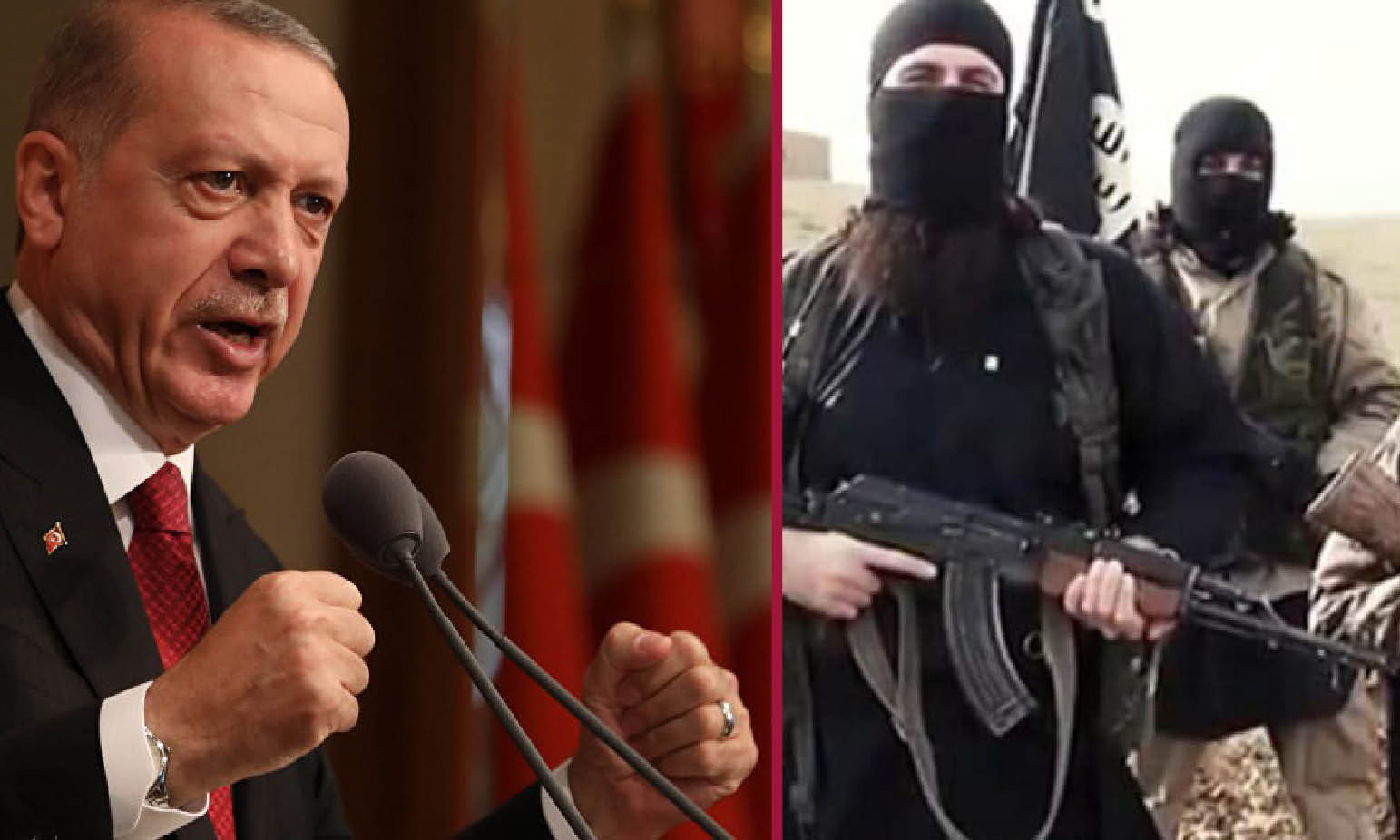 SIRIA: ERDOGAN ATTACCA IL ROJAVA PER DARLO AI JIHADISTI. Allarme prigionieri ISIS nel dossier Usa