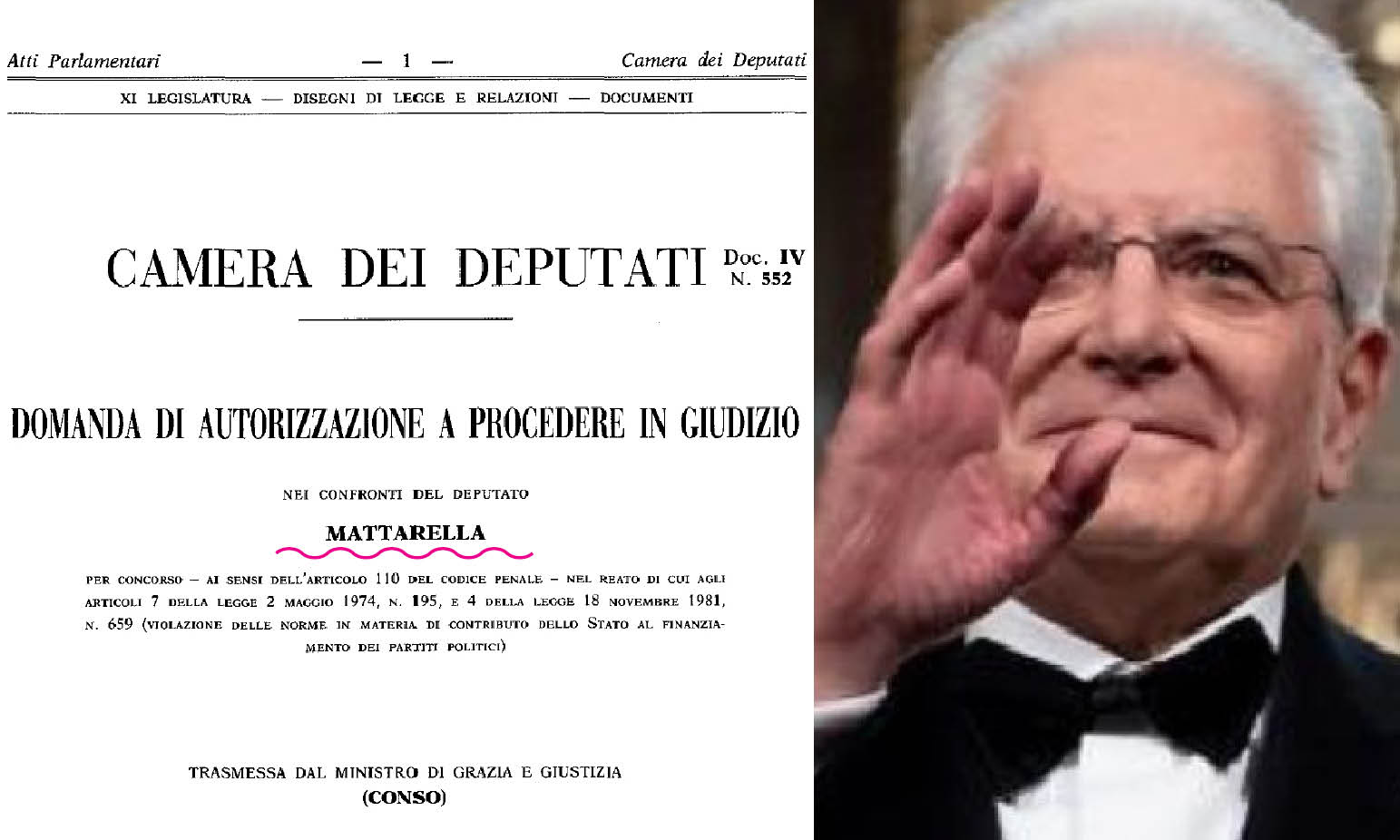 ITALIA MAFIA X-FILE: Dagli atti parlamentari la storia dei milioni dati dall’affarista di Riina a Mattarella: assolto per “modica quantità”…