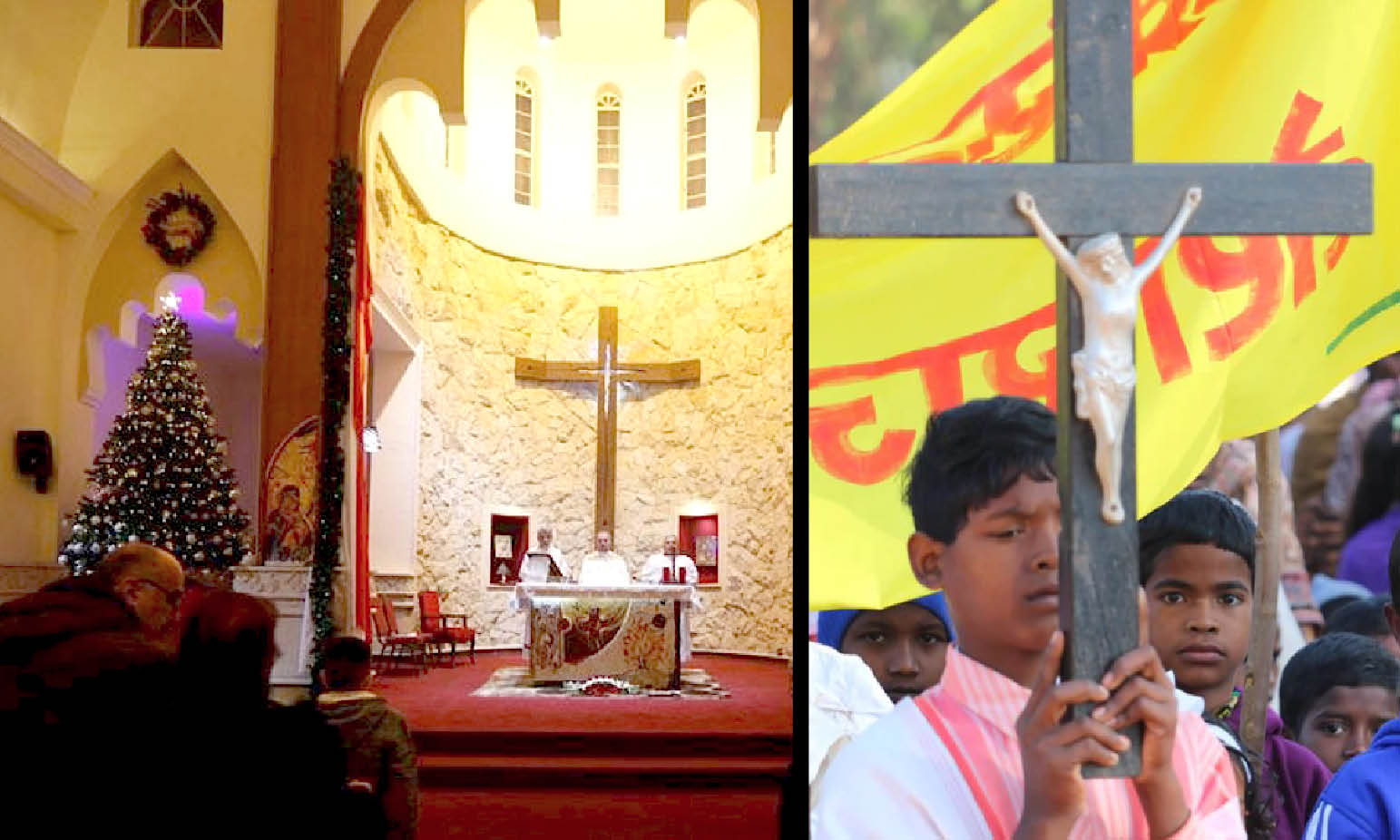 Cristiani perseguitati: Messe di Natale cancellate in India e Iraq