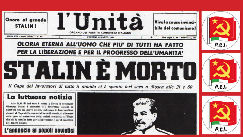 UE condanna neofascisti e Stalin ma non il Comunismo: il PD vuole celebrarne il centenario con 400mila euro degli Italiani
