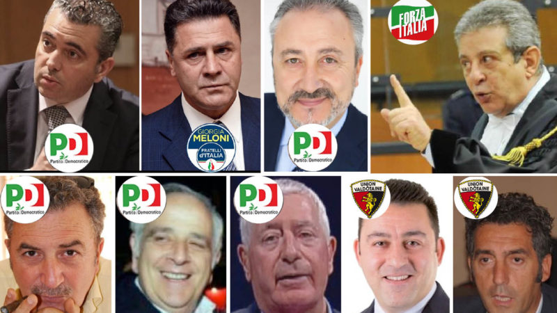 ‘NDRANGHETA & MAFIA: I POLITICI ARRESTATI-PROCESSATI sull’“autostrada” dei massoni…