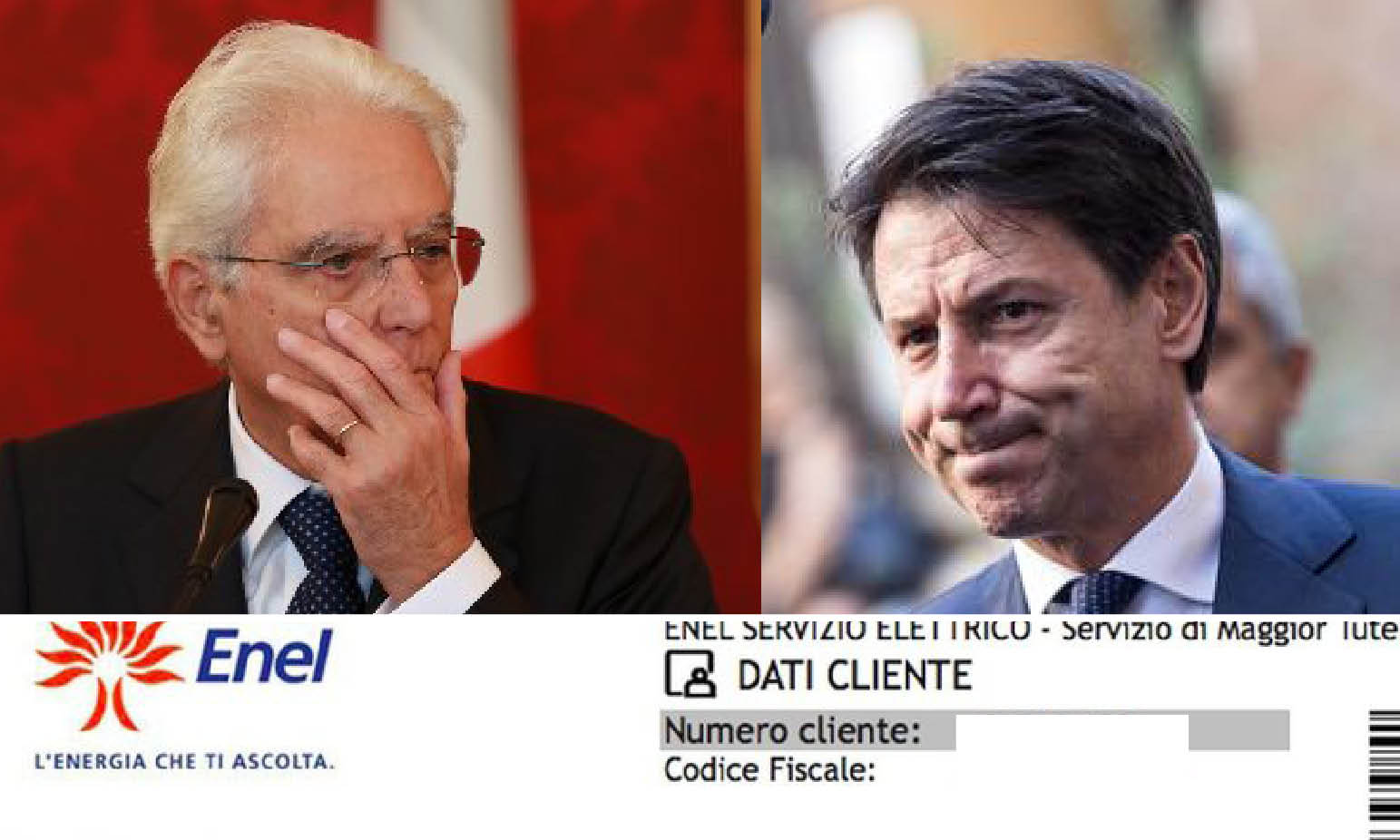 BOLLETTE SOSPESE SOLO IN 11 COMUNI, ORA CONTE E MATTARELLA RISCHIANO LA SCOSSA…