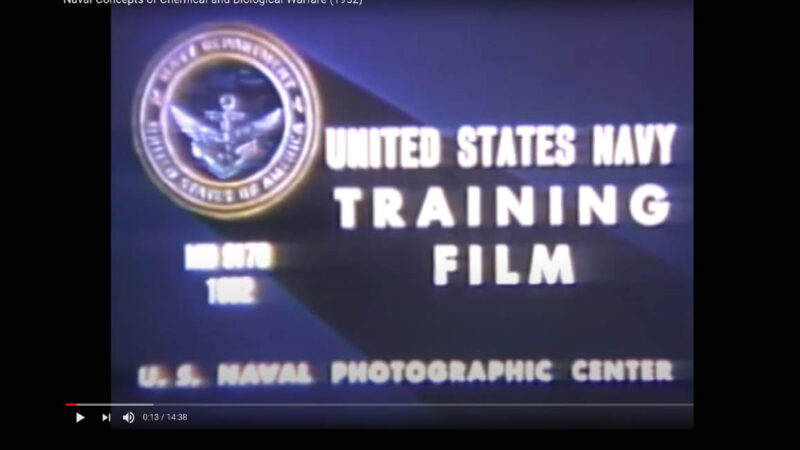 Esclusivo! Video Desecretato US NAVY: GUERRA BIOLOGICA FIN DAL 1952