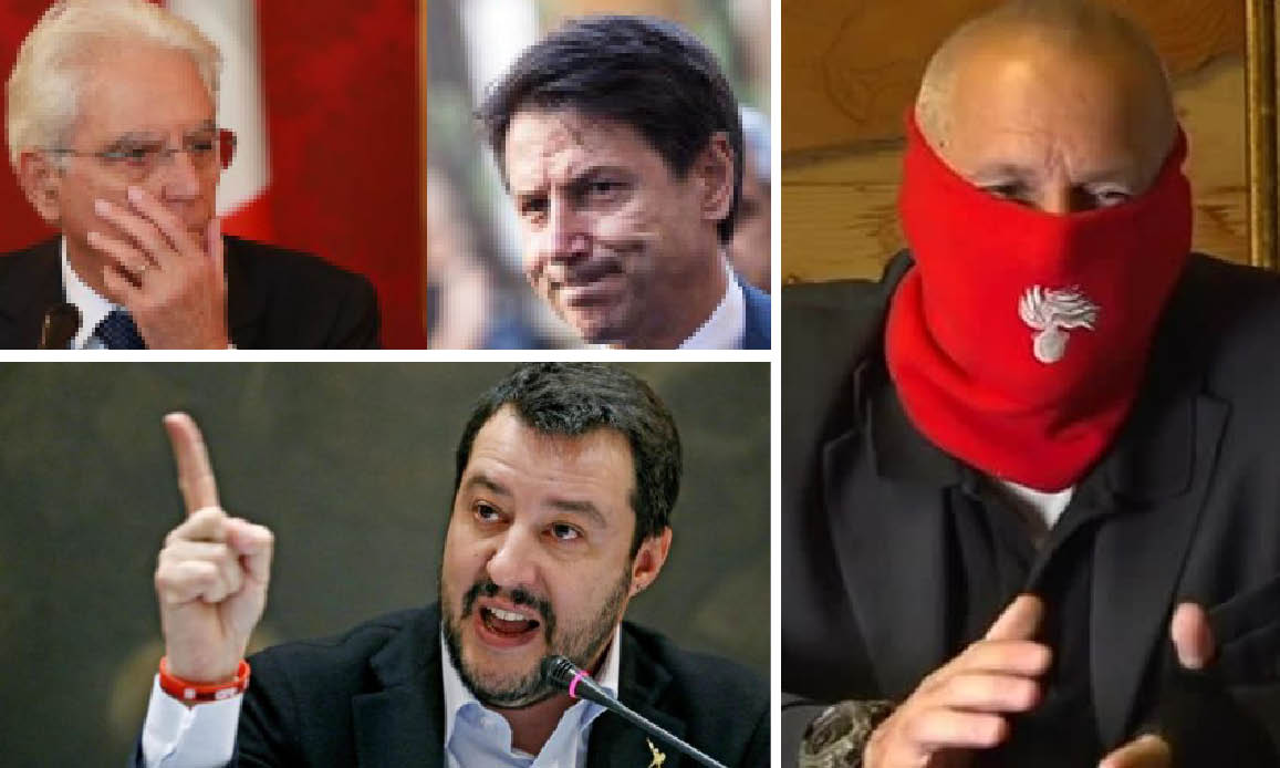 SALVINI E ULTIMO: DUE CAPITANI CONTRO IL FOLLE LOCKDOWN. La rivolta pacifica è iniziata. #ItalianiTuttiCongiunti