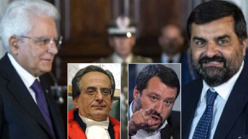 GIUSTIZIA CORROTTA, MATTARELLA CIECO: Dal caso Trani al PalamaraGate pro-PD e contro Salvini. Terremoto tra le toghe rosse