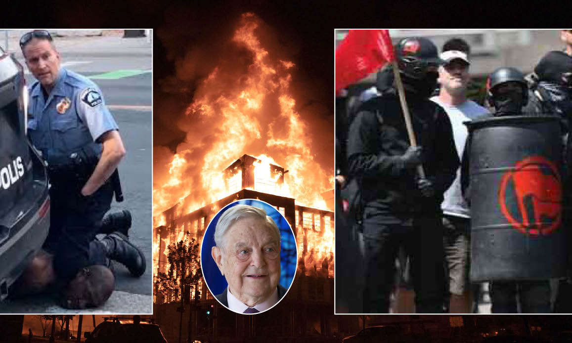 INFERNO MINNEAPOLIS: BLACKS DI SOROS & ANTIFA ALLEATI ISIS. Complotto Deep State contro Trump