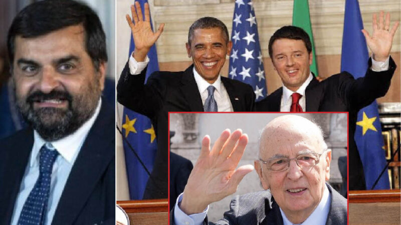 PALAMARA-GATE – 4. NEL MIRINO 10  TOGHE ROSSE. Intrighi col “Cerchio Magico” Napolitano-Renzi e l’OBAMA-GATE su 007 e vaccini Gates-Soros