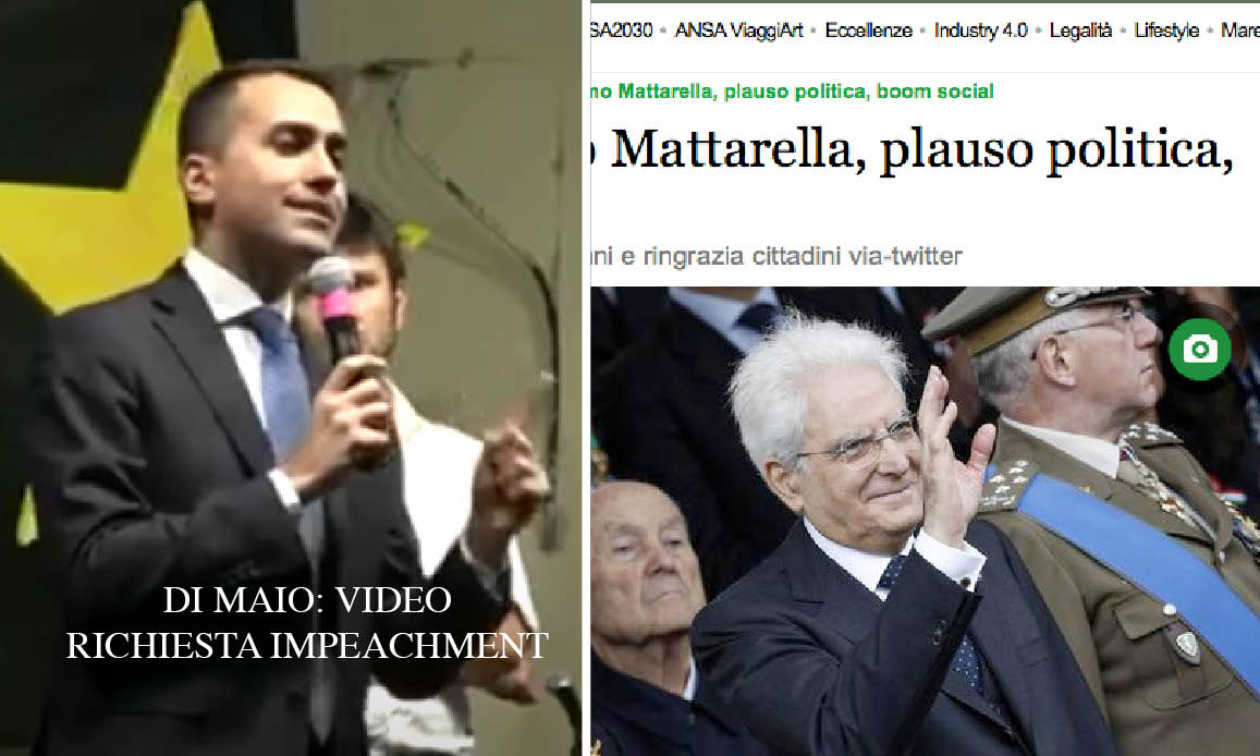 BUON COMPLEANNO A MATTARELLA: Per l’Ansa “Il più amato dagli italiani”. Ma rischiò l’impeachment da Di Maio!