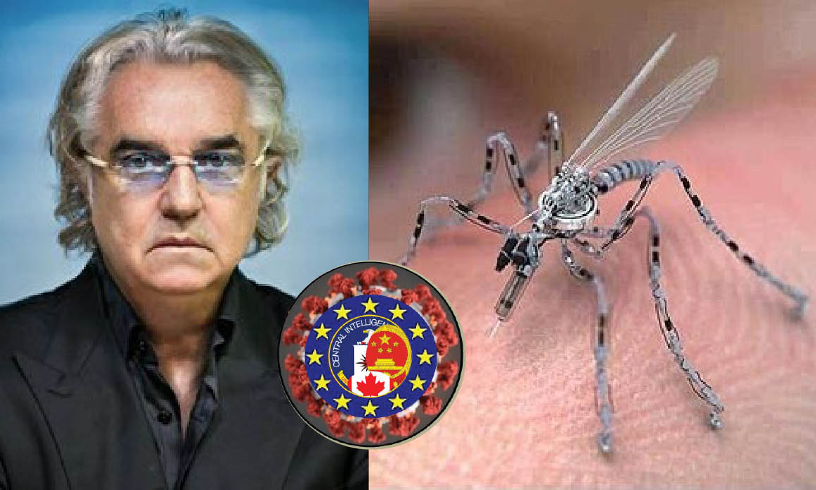 WUHAN-GATES 18 – BILLIONAIRE DI BRIATORE COLPITO DA SARS-2 BIO-ARMA. Ex 007: “Usati Nano-Droni Insetto”. Ricoverato il tycoon: contestò il Governo pro Big Pharma