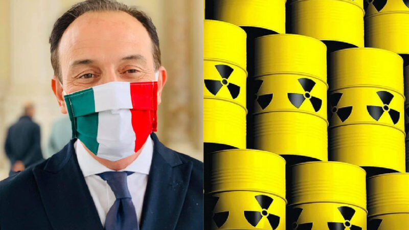 PIEMONTE A RISCHIO DISCARICA NUCLEARE! Roma sovrasta il governatore Cirio, succube inerme del premier Conte nella Pandemia