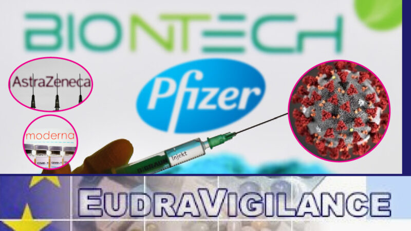 UE, 428 MORTI DI COVID TRA 4.390 VACCINATI CONTAGIATI (perlopiù dopo Pfizer). Ma di 2.217 non si conosce la Sorte! Allarme anche negli USA: 77 decessi