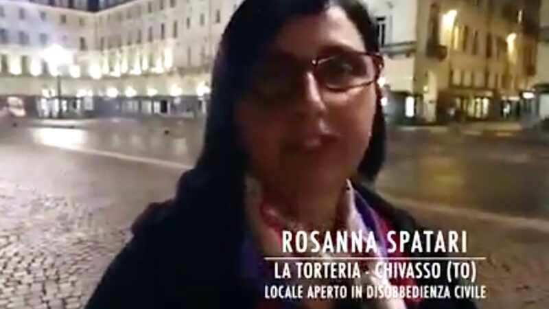 RIAPERTURA FARSA: PASS vaccinali e Coprifuoco. Rosanna più forte dei Lockdown! Ma 150 agenti la bloccano…