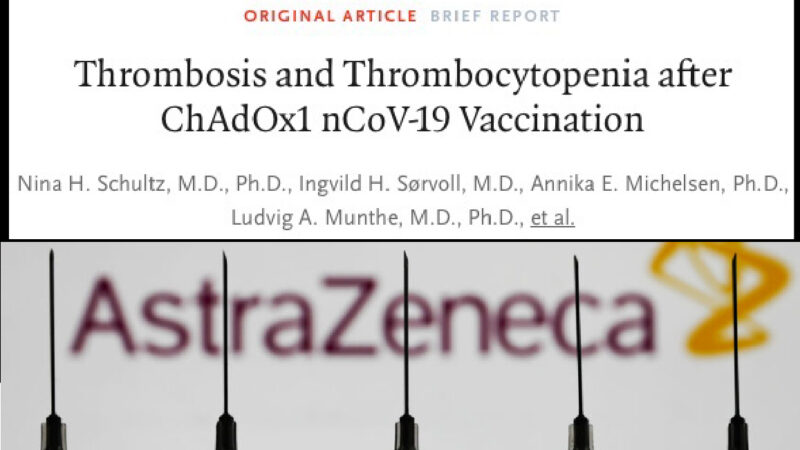 VACCINO ASTRAZENECA, RICERCA SHOCK DI OSLO: “Trombosi Letali meno Rare del previsto”