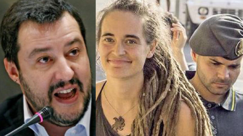 MIGRANTI, SALVINI PROSCIOLTO A META’, RACKETE DEL TUTTO: Speronare Motovedetta della Finanza non è reato!