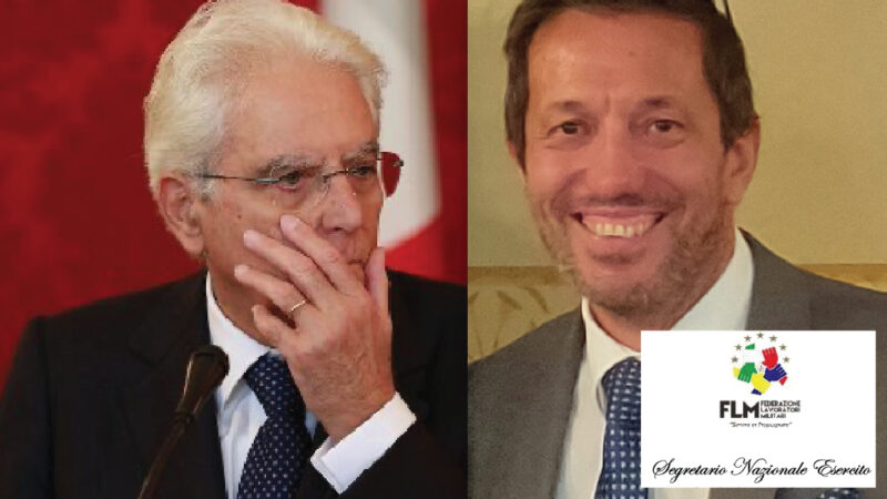 PROTESTA DEI MILITARI CONTRO LA “DISCRIMINAZIONE GREEN-PASS”! Lettera al Presidente Mattarella del Sindacato dell’Esercito