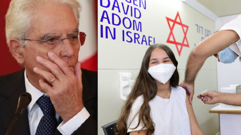MATTARELLA: “VACCINI PER VITA NORMALE“. MA DATI DI ISRAELE LO SMENTISCONO. Boom di Contagi e 15 morti di Covid in 5 giorni dopo 3a Dose. Si pensa alla 4a…