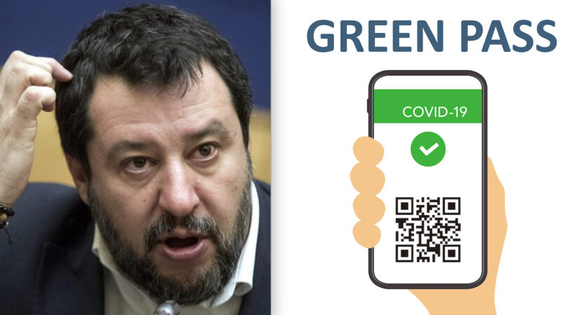 GREEN PASS A STATALI E PRIVATI: LA TOMBA DI SALVINI E LEGA. Per gli Affari di Big Pharma con Giorgetti