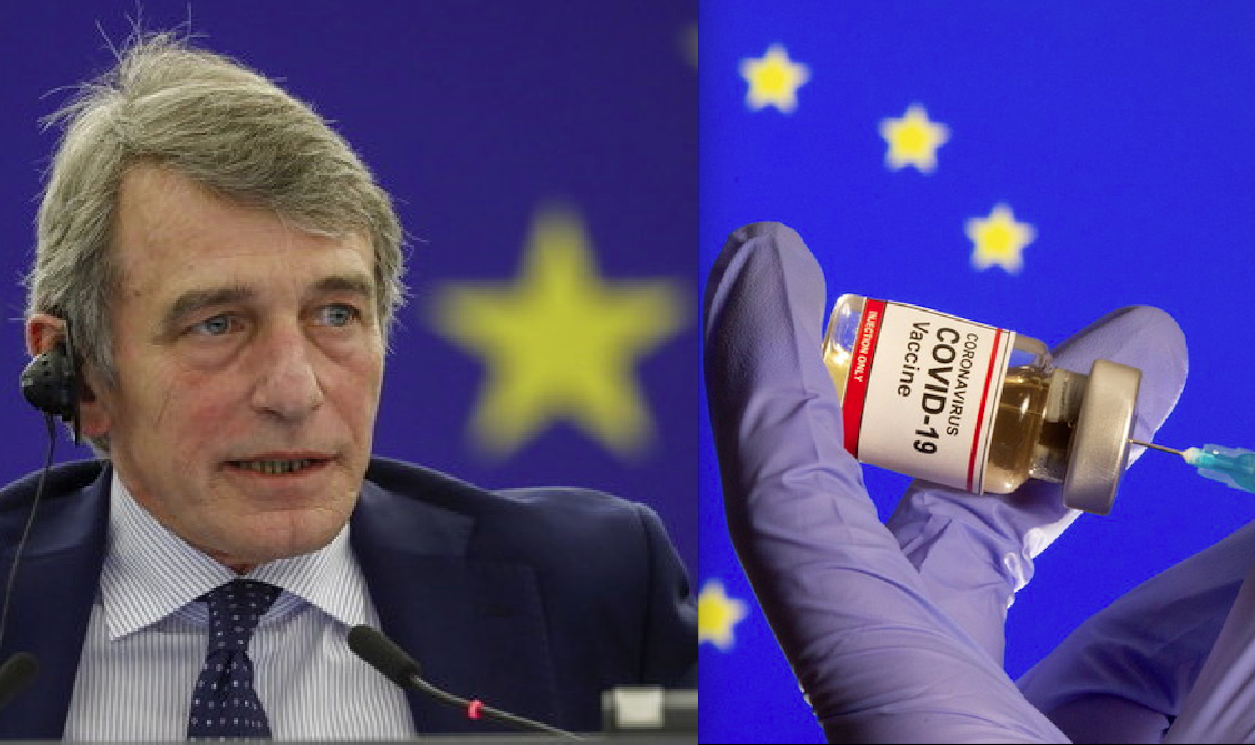 PARLAMENTO UE: SASSOLI MORTO DOPO I VACCINI. Gravi Problemi Immunitari previsti da Studio Cinese su Sieri mRNA