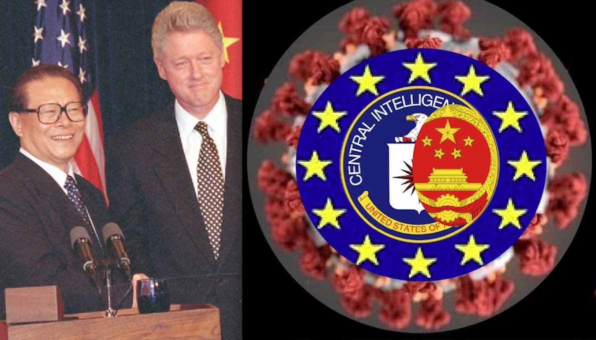 WUHAN-GATES 43. OCCULTI REGISTI DELLA PANDEMIA DA BIO-ARMA SARS-2. Bill Clinton e il Boia Cinese della Tienanmen