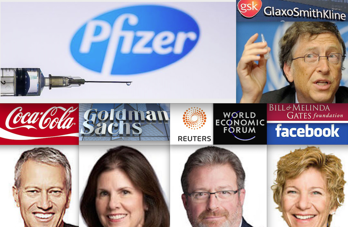 VACCINI COVID: PURE COCA-COLA NELLA “GRANDE ABBUFFATA”. In CdA PFIZER Manager di Gates, Schwab (WEF), Facebook, Reuters, Goldman e Adobe