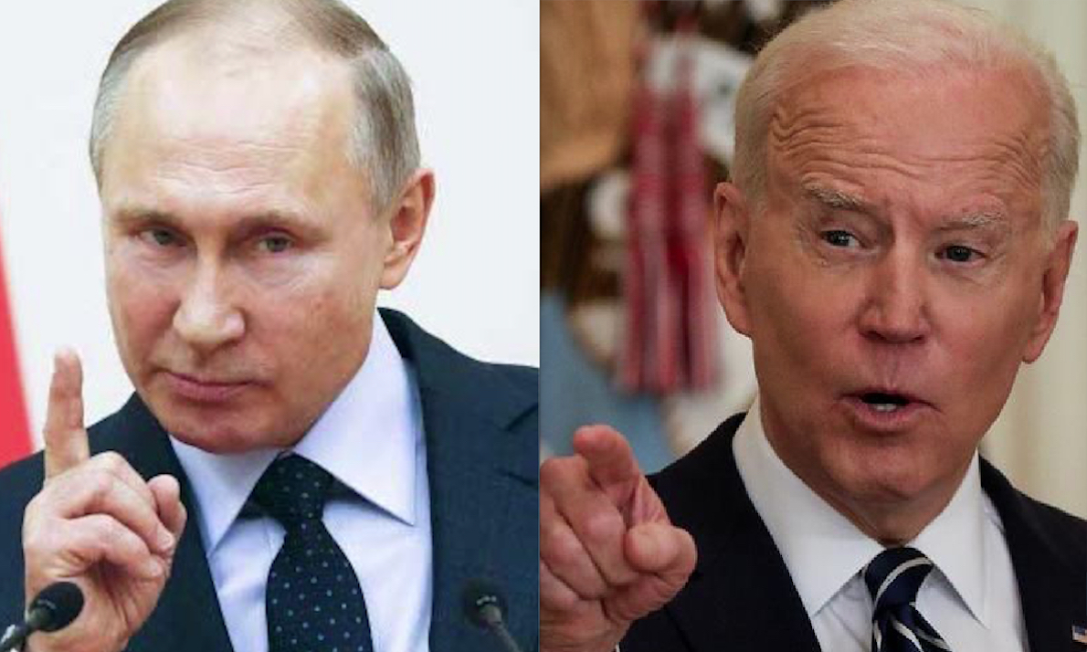 BIDEN MINACCIA PUTIN. “Via i Diplomatici USA dall’Ucraina. Invieremo 5.000 Soldati contro la Russia”