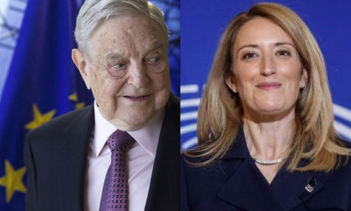 PRESIDENTE PARLAMENTO UE “ALLEATA DI SOROS” PRO LGBT. Schedata da Open Society: ma per Lega e Vescovi è Conservatrice