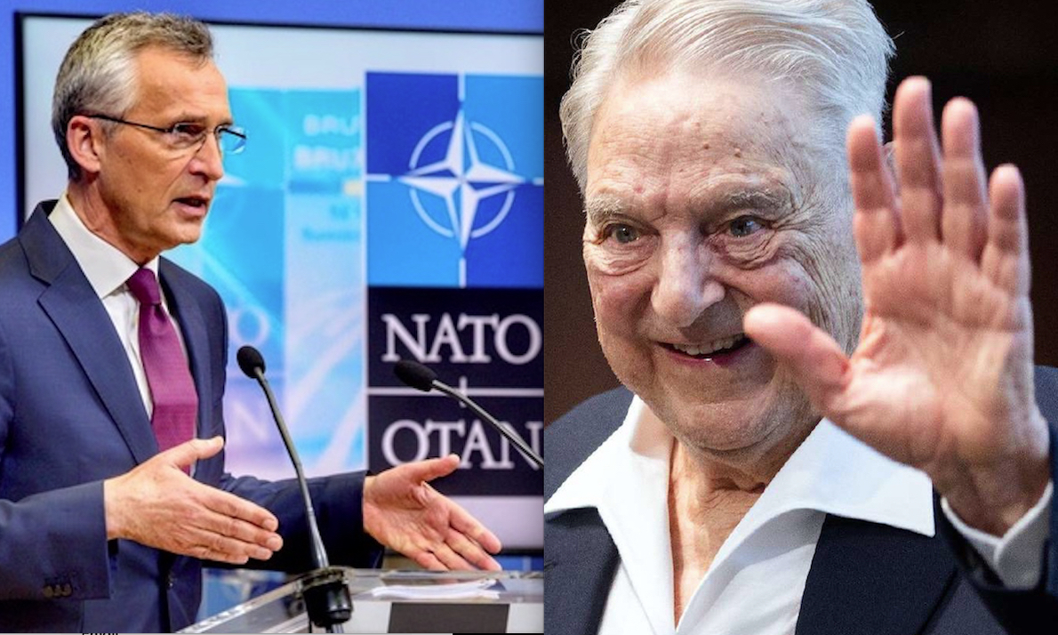 STOLTENBERG: “UCRAINA E GEORGIA NELLA NATO”. Dopo Cruenti Golpe di Soros-UE-USA. E Test su Virus Letali