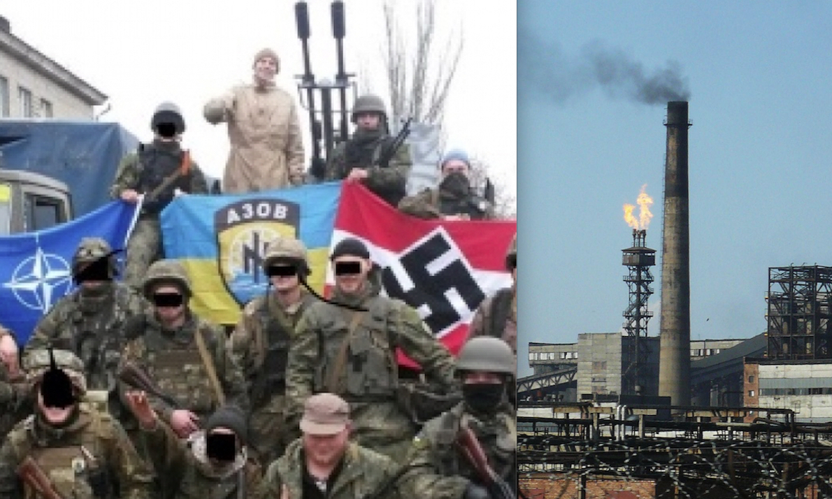 UCRAINA: INCUBO NUCLEARE E BIOCHIMICO. Allerta Attentato 007 con NeoNazisti in Centrale Donbass per Incolpare i Russi