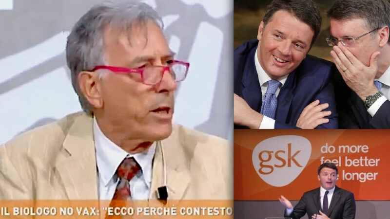 CROCIATA ANTI NO-VAX SULLA MORTE DI TRINCA. Esenzione da Vaccino nel Mirino del PM scelto da Renzi Sponsor di GSK (partner di Pfizer)