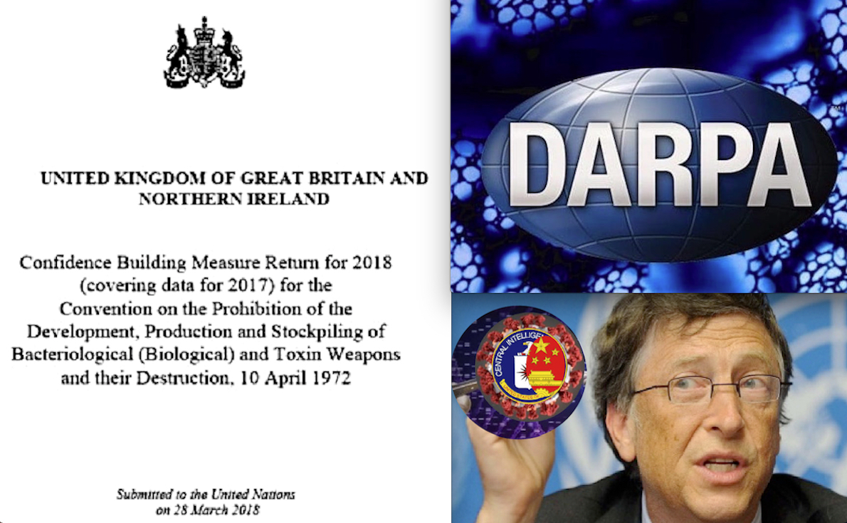 WUHAN-GATES – 47. SARS-2 DA LABORATORIO: ENIGMA REGNO UNITO. DARPA bocciò Pericolose Ricerche USA ma le Finanziò in UK con Gates