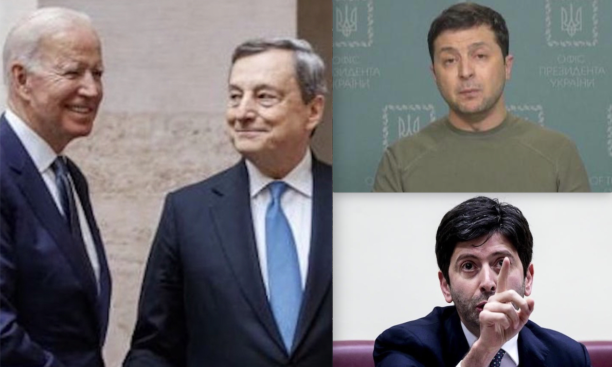 PIANI CRIMINALI DI “DRAGHI NWO” PER AFFAMARE L’EUROPA: Biden RE del Gas, Zelensky delle Armi e Speranza dei Loschi Sieri