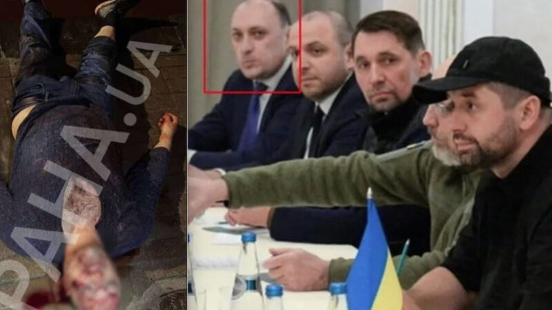 GIALLO A KIEV. Negoziatore di Pace con la Russia Ucciso dai Servizi di Sicurezza Ucraini SBU