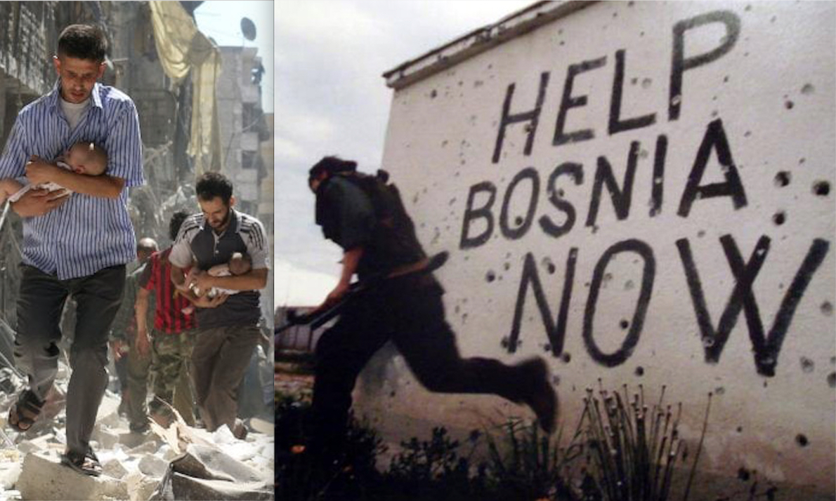 UCRAINA: ROMPERE LA CORNICE MAINSTREAM. Per Ricordare le Guerre NATO-USA in Bosnia, Libia e Siria