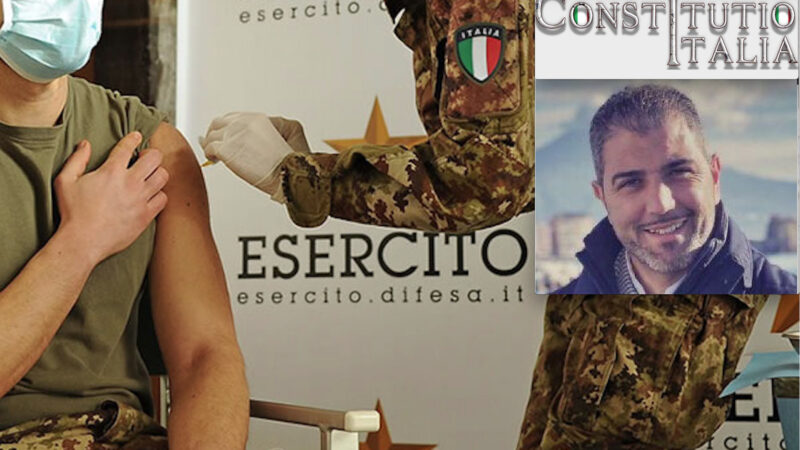 VACCINI OBBLIGATORI AI MILITARI: DUBBI DI COSTITUZIONALITA’ DAL TAR. Ricorso di Constitutio Italia fa Breccia nel Diktat Governo. Per Tutti!