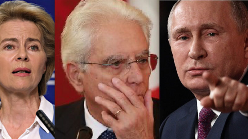 UE & ITALIA STANNO PERDENDO LA GUERRA ENERGETICA CONTRO PUTIN. Prezzo Gas Triplo in Inverno. Von der Leyen e Mattarella a Rischio!!!