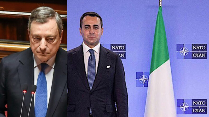 UN PARLAMENTO DI “KAMIKAZE NATO” CONTRO L’ITALIA. (Quasi) Tutti con Draghi su Armi all’Ucraina e Sfida Suicida sul Gas alla Russia
