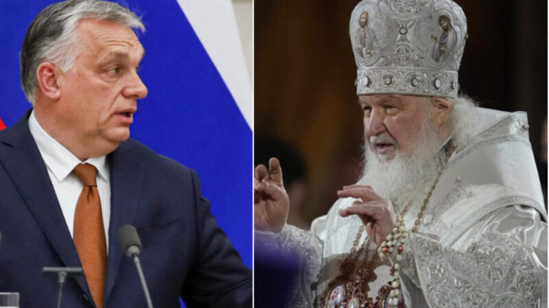 ORBAN SALVA IL PATRIARCA DI MOSCA DALLA VENDETTA DELLA LOBBY LGBT. L’Ungheria stoppa le Sanzioni UE a Kirill che condannò Kiev per i Gay Pride