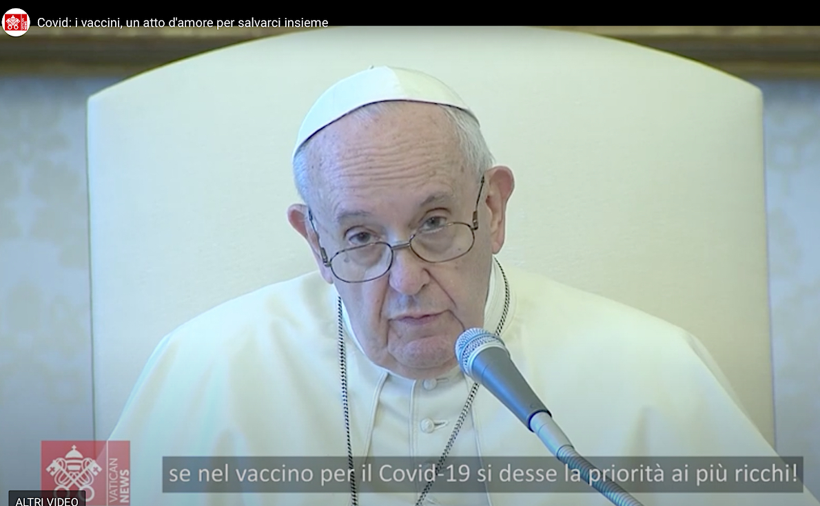 NUOVO VIDEO PRO-VAX DEL VATICANO. Papa Francesco “Usato” come Promotore Farmaceutico: Censura su Milioni di Reazioni Avverse