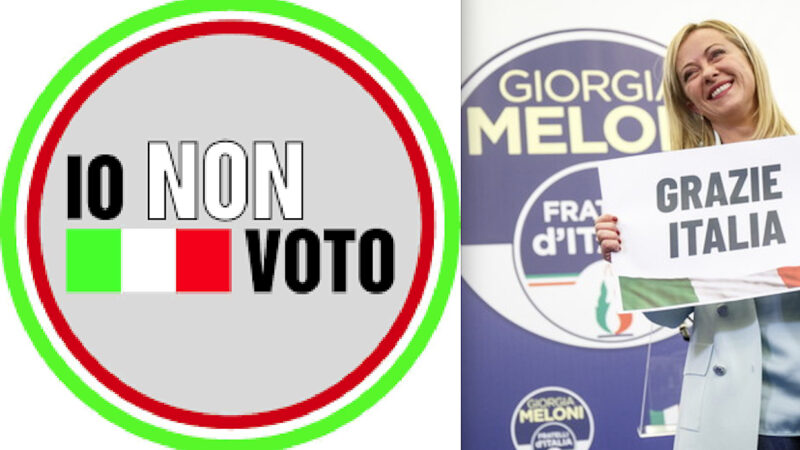 MELONI HA UN MANDATO DA ONORARE. Ma Ringrazi Guru del NON VOTO, Gruppi Frammentati dai Social e Sindrome del Gira-Link