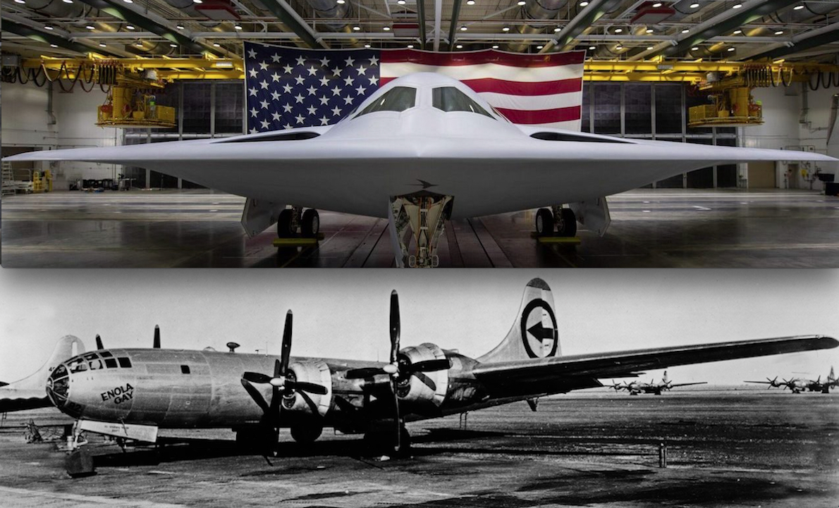 USA PRONTI ALLA GUERRA ATOMICA MONDIALE (AWW). Svelato il Bombardiere Invisibile Top Secret “B-21 Raider Stealth”