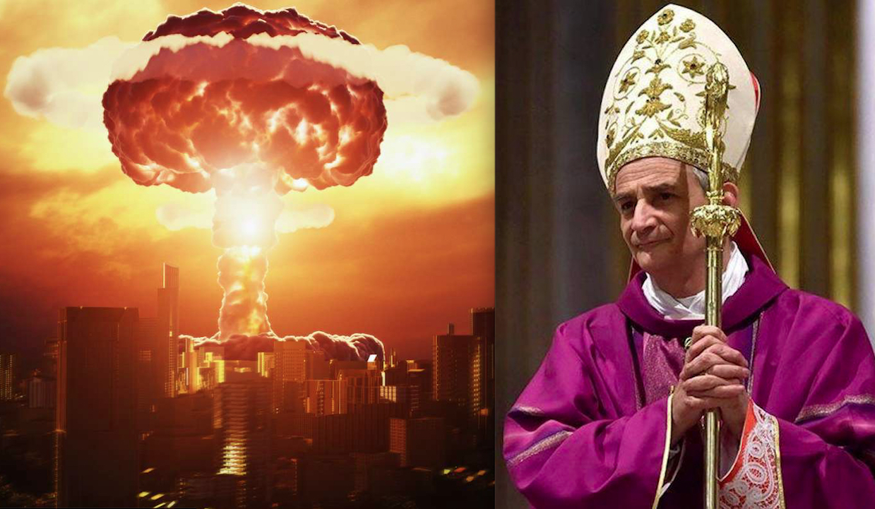 “RISCHIO ARMAGEDDON NUCLEARE”. Il Presidente dei Vescovi Italiani fa Previsioni Apocalittiche come il Patriarca di Mosca
