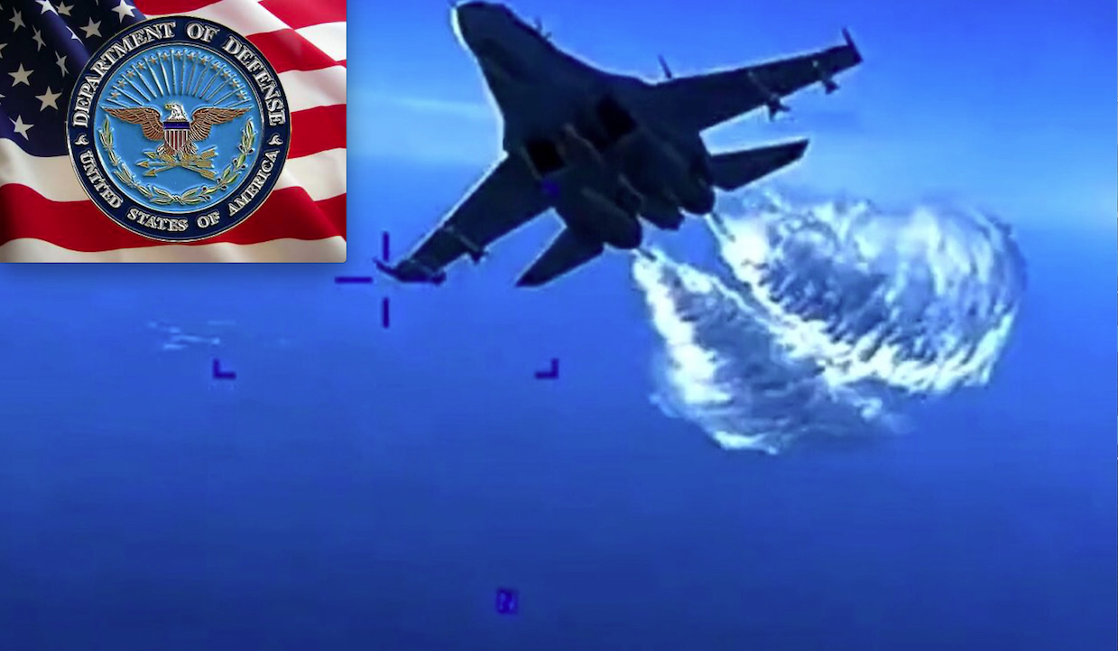 DRONE USA CADUTO: VIDEO SOSPETTO DEL PENTAGONO. Come sull’Uccisione del Califfo ISIS Al Baghdadi. E sul Massacro di Bucha