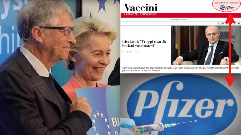 NON SOLO €10MILIONI A SOCIETÀ MEDICHE… PFIZER PAGA PURE I FACT-CHECKERS UE! Rubrica pro Vaccini sulla Repubblica di Elkann (Bilderberg)
