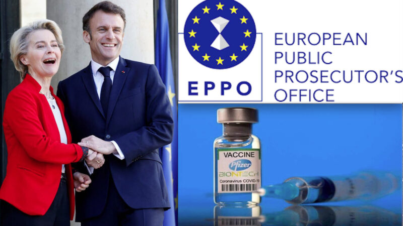 PFIZER-GATES UE IN PANNE, PRESIDE ANTIMAFIA IN MANETTE. Così Opera la Procura Europea dei PM Scelti da Von Der Leyen e Macron: due Amici della Big Pharma