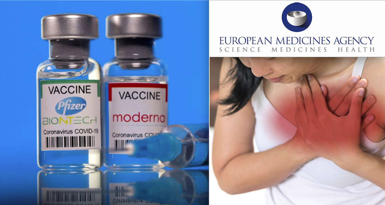 “MIOCARDITI LETALI DOPO I VACCINI COVID mRNA”. Dopo una Strage, EMA e Commissione Europea CONFERMANO il Pericolo