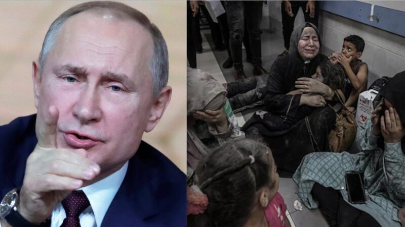 “BAMBINI INNOCENTI ANNIENTATI: ORRORE DI GAZA INGIUSTIFICABILE”. Putin contro i Bombardamenti di Israele