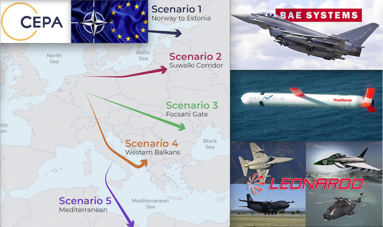 LOBBY ARMI – 13. Piano “Schengen Militare” per l’Europa. NATO rilancia Pericolosa Strategia del think-tank CEPA Finanziato dai Signori della Guerra
